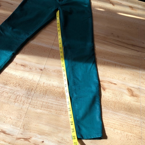 J Brand Indigo Green Wax Jeans - Picture 7 of 8